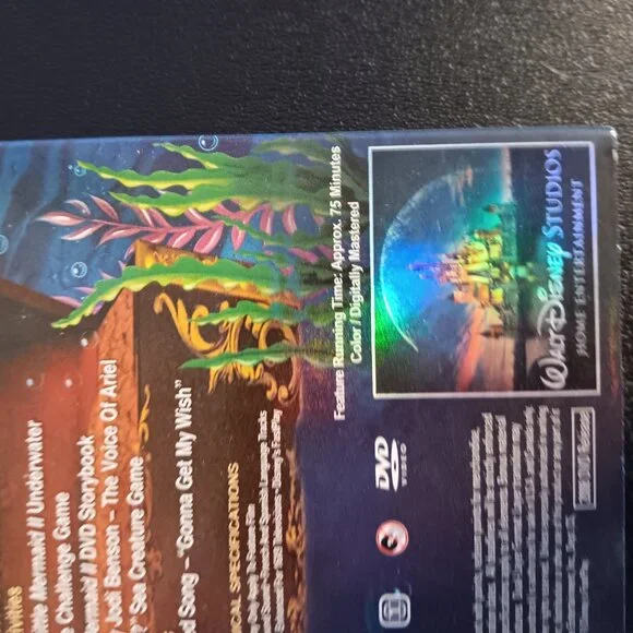 DISNEY THE LITTLE MERMAID AND LITTLE MERMAID II DVD - Picture 8 of 9